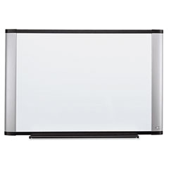 3M Melamine Dry Erase Board, 72 x 48, Aluminum Frame MMMM7248A