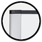 3M Melamine Dry Erase Board, 72 x 48, Aluminum Frame MMMM7248A