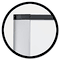3M Melamine Dry Erase Board, 96 x 48, Aluminum Frame MMMM9648A