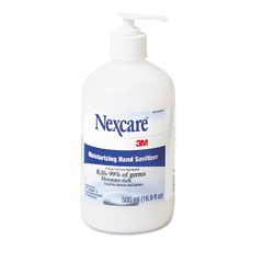 3M Nexcare Nexcare Moisturizing Hand Sanitizer, 16.9-oz. Pump Bottle MMMH9222