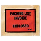 3M Non-Printed Self-Adhesive Packing List Envelope, 4 1/2 x 5 1/2, White, 1000/Box MMMF11000