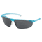 3M Refine 202 Safety Glasses, Wraparound, Gray AntiFog Lens, Teal Frame MMM117360000020