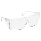 3M Tour Guard III Safety Glasses, Small, Clear Frame/Lens, 10/Box MMM411100000010
