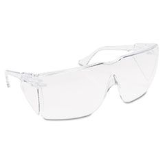 3M Tour-Guard III Wraparound Safety Glasses, Clear Polycarbonate Frame/Lens, 100 MMM411200000010