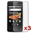3X LCD Clear Screen Protector For Samsung Galaxy Precedent M828C Samsung Prevail M820