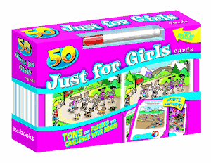 50 Cards Just for Girls [Mass Market Paperback] [Oct 03, 2011] Kidsbooks