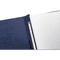 ACCO Antimicrobial Pressboard Report Cover, Tyvek Clip, Letter,3" Capacity, Navy Blue ACC25980