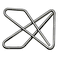 ACCO Ideal Clamps, Steel Wire, Large, 2-5/8", Silver, 12/Box ACC72610