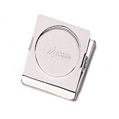 ACCO Magnetic Clip, Steel, 7/8" Capacity, 1-1/2"w, Chrome ACC72131