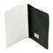 ACCO Plastic Report Cover, Prong Clip, Letter, 3" Capacity, Frosted Cover/Black Back ACC36251