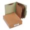 ACCO Pressboard 25-Pt. Classification Folder, Letter, 8-Section, Leaf Green, 10/Box ACC15048