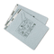 ACCO Pressboard Hanging Data Binder, 9-1/2 x 11 Unburst Sheets, Light Gray ACC54114