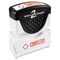 Accustamp2 Accustamp2 Shutter Stamp with Microban, Red/Blue, COMPLETED, 1 5/8 x 1/2 COS035538