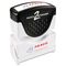 Accustamp2 Accustamp2 Shutter Stamp with Microban, Red/Blue, FAXED, 1 5/8 x 1/2 COS035533