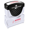 Accustamp2 Accustamp2 Shutter Stamp with Microban, Red, REVISED, 1 5/8 x 1/2 COS035587
