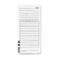 Acroprint 09-9111-000 Totalizing Payroll Recorder Time Cards ES1010, Pack of 100 Cards, Numbered, Employee Signature Line