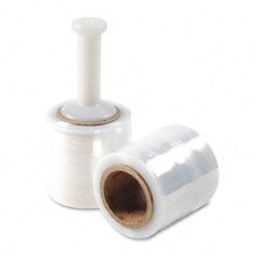 Advantus 80-Gauge Stretch Film, 5w x 1000 Ft., 12 Rolls and 1 Dispenser/Carton AVT83980