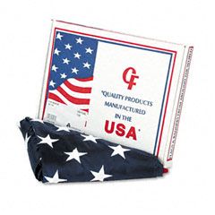 Advantus All-Weather Outdoor U.S. Flag, Heavyweight Nylon, 3 ft. x 5 ft. AVTMBE002460