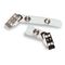 Advantus Badge Straps w/Clip, Vinyl, 3/8"w, 100/Box AVT75410