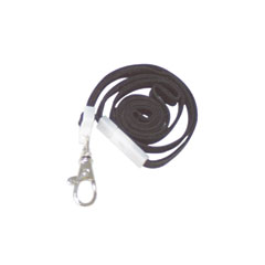 Advantus Deluxe Safety Lanyards, Lobster Claw Hook Style, 36" Long, Black, 24/Box AVT75421