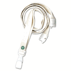 Advantus Earth-Friendly Lanyard, J-Hook Style, 36" Long, Natural, 10/Box AVT75571
