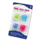 Advantus Fabric Panel Wall Clips, Standard Size, Assorted Cool Colors, 4/Pack AVT75306