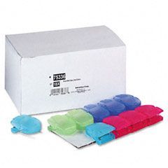 Advantus Fabric Panel Wall Clips, Standard Size, Assorted Cool Colors, 50/Pack AVT75336