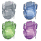 Advantus Fabric Panel Wall Clips, Standard Size, Assorted Metallic Colors, 20/Pack AVT75338