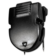 Advantus Fabric Panel Wall Clips, Standard Size, Black, 50/Pack AVT75345