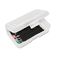 Advantus Gem Polypropylene Pencil Box with Lid, Clear, 8 1/2 x 5 1/2 x 2 1/2 AVT34104