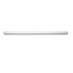 Advantus Grip-A-Strip Display Rail, 36 x 1 1/2, Aluminum Finish AVT2005
