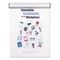 Advantus Grip-A-Strip Display Rail, 9 x 1 1/2, Aluminum Finish AVT1500