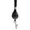 Advantus Lanyards with Retractable ID Reels, Clip Style, 36" Long, Black, 12/Box AVT75549