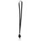 Advantus Lanyards with Retractable ID Reels, Ring Style, 36" Long, Black, 12/Box AVT75547
