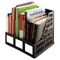 Advantus Literature File, Three Slots, Black AVT34091
