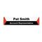 Advantus Panel Wall Sign Name Holder, Acrylic, 9 x 2, 6/Pack, Clear AVT75329