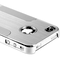 Aimo Wireless Ip-case Premium Chrome Aluminum Hard Case for Apple Iphone 4/4g/4s -Silver
