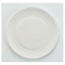AJM Packaging Corporation White Paper Plates, 6" Diameter, 10 Bags of 100/Carton AJMPP6GREWH