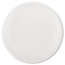 AJM Packaging Corporation White Paper Plates, 9" Diameter, 10 Bags of 100/Carton AJMPP9GREWH