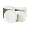 AJM Packaging Corporation White Paper Plates, 9" Diameter, 10 Bags of 100/Carton AJMPP9GREWH