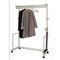 Alba One-Shelf Coat Rack w/Umbrella Holder, Chrome, Metallic Gray ABAPMLUXWL6