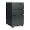 Alera 3-Drawer Mobile Pedestal File W/ Full-Length Pull, 15-7/8w x 19-1/4d, Charcoal ALEPB532819CH