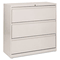 Alera 5000 Series Three-Drawer Lateral File, 36w x 19-1/4d x 40-3/4h, Light Gray ALELA533641LG