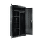 Alera Assembled 72" High Wardrobe/Cabinet, 36w x 18d x 72h, Black ALE82209