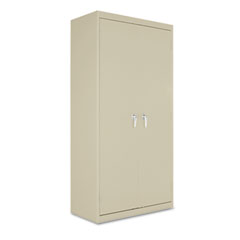 Alera Assembled 72" High Wardrobe/Cabinet, 36w x 18d x 72h, Putty ALE82206