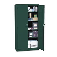 Alera Assembled Storage Cabinet, 36w x 18d x 72h, Green ALE8210608