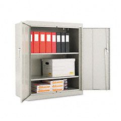 Alera Assembled Welded Storage Cabinet, 36w x 18d x 42h, Light Gray ALE84107