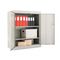 Alera Assembled Welded Storage Cabinet, 36w x 18d x 42h, Light Gray ALE84107