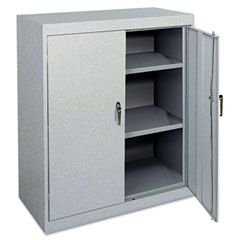 Alera Assembled Welded Storage Cabinet, 36w x 18d x 42h, Multi Granite ALE84106MG