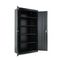 Alera Assembled Welded Storage Cabinet, 36w x 18d x 72h, Black ALE82109